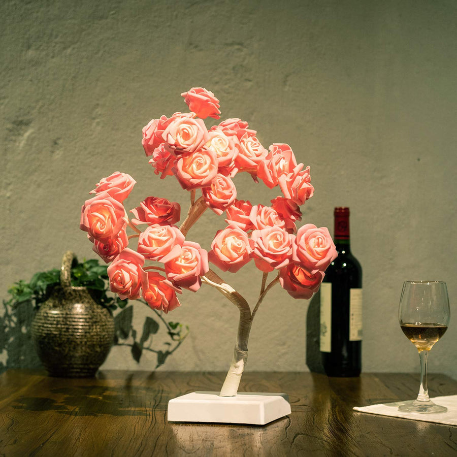 Rose shop flower lamp